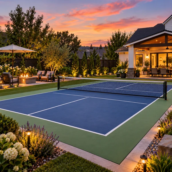 Sample pickleball court in Bacolod