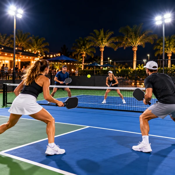 Sample pickleball court in General Santos