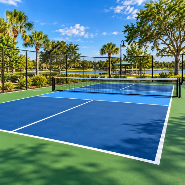 Sample pickleball court in Iligan