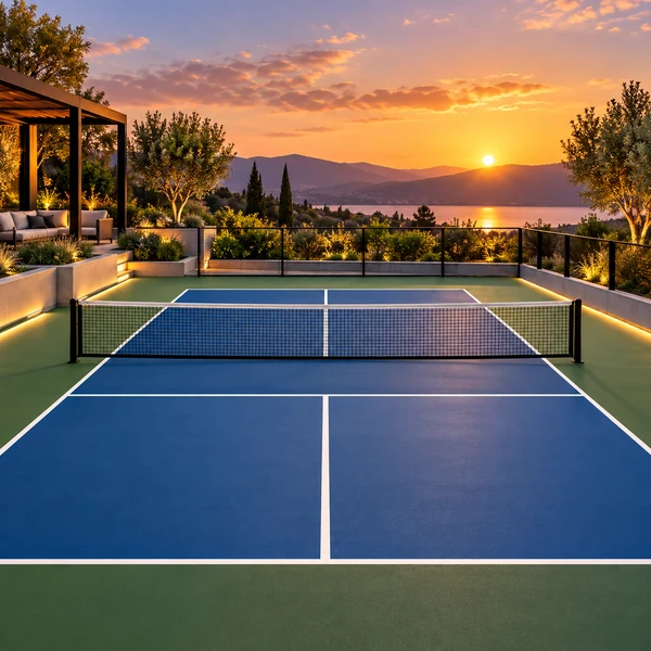 Sample pickleball court in Makati