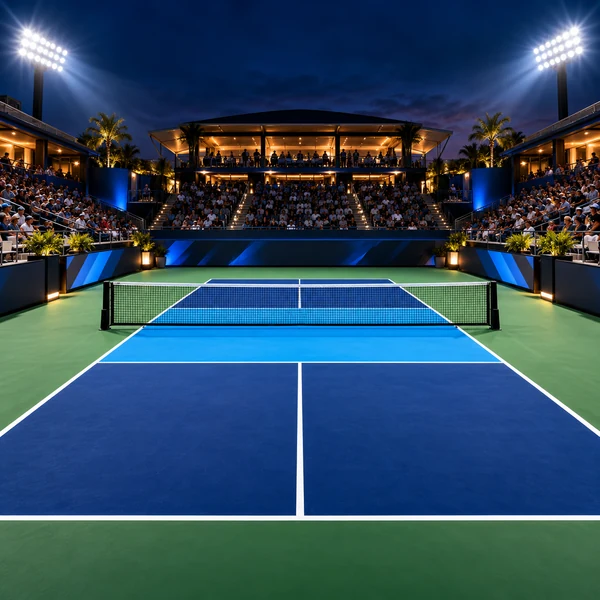 Sample pickleball court in Quezon City